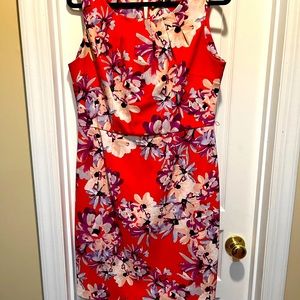 Sheath Floral Dress